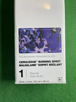 Pokemon Center Ceruledge Burning Spirit Playmat - Image 2