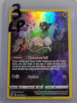 Mew GG10/GG70 Pokemon Crown Zenith: Galarian Gallery Holo LP (3 of 3) - Image 3