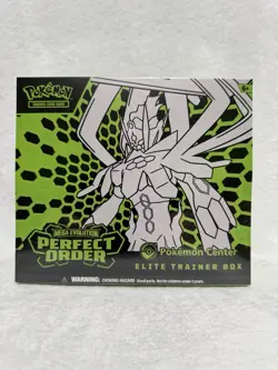 Perfect Order POKEMON CENTER Exclusive Elite Trainer Box ETB Carefully Packaged - Image 1