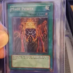 Yu-Gi-Oh! TCG Konami Mage Power Labyrinth Nightmare 1st Ed LON-050 - Image 1