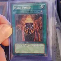 Yu-Gi-Oh! TCG Konami Mage Power Labyrinth Nightmare 1st Ed LON-050 - Image 2