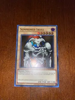 Yu-Gi-Oh! TCG Summoned Skull Metal Raiders MRD-003 Unlimited Ultra Rare - Image 1