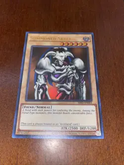 Yu-Gi-Oh! TCG Summoned Skull Metal Raiders MRD-003 Unlimited Ultra Rare - Image 2