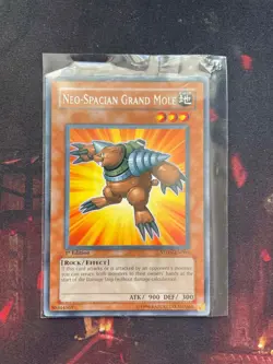 Neo Spacian Grand Mole - Yugioh ! TCG - STON-EN005 - LP - Image 1