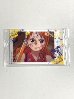 Nami - OP1-3 N - One Piece Itajaga Wafer Card Sealed Japanese - Image 1