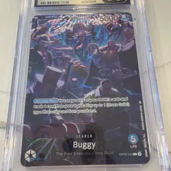 2025 One Piece 2nd Anniversary Buggy LEADER CGC PRISTINE 10 OP09-042 - Image 2