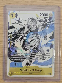ST13-013 Monkey.D.Garp Super Rare Alt Art One Piece TCG MINT Condition - Image 1