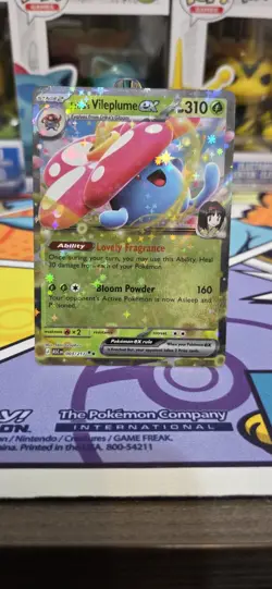 Erika's Vileplume ex 003/217 ME: Ascended Heroes - Pokemon Card - NM - Image 1