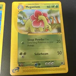 Pokemon Expedition E-Reader Lot Clefable Fearow Arbok Meganium NM - Image 2