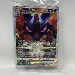 Pokemon TCG Lucario VSTAR SEALED Sword & Shield Black Star Promo Card SWSH291 - Image 1