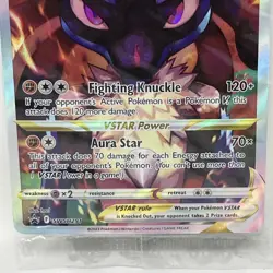 Pokemon TCG Lucario VSTAR SEALED Sword & Shield Black Star Promo Card SWSH291 - Image 2