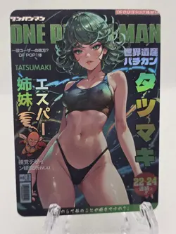 Tatsumaki One Punch Man Anime Waifu Card ACG - Image 1
