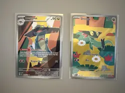 Pokemon Ascended Heroes Dreepy 247 & Drakloak 248 IR 2 Card Lot - Image 1