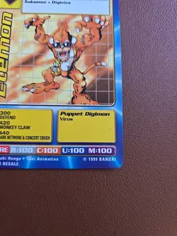 Etemon CP-29 Promo Digimon Card Digital Monsters Vintage - Image 5