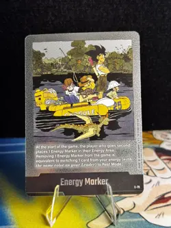 Dragon Ball Super Fusion World Energy Marker Card E-79 Holofoil Silver - Image 1