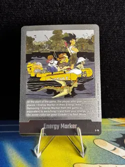Dragon Ball Super Fusion World Energy Marker Card E-79 Holofoil Silver - Image 2