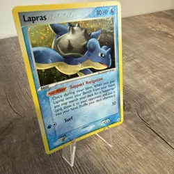 Pokemon Card - Lapras - Holo Rare (8/92) ex Legend Maker NM - Image 2