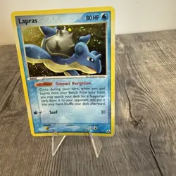 Pokemon Card - Lapras - Holo Rare (8/92) ex Legend Maker NM - Image 3