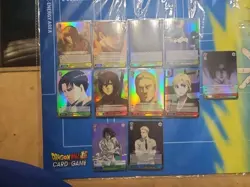 Weiss Schwarz Attack On Titan Final Season Card Lot SR RRR TD Supply Set NM - Image 2