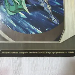 Bakugan Battle Brawlers Lock & Load Metal Gate Card 2/6deka BA002 - Image 2