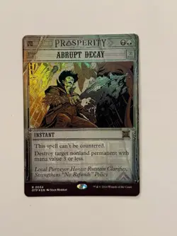 Abrupt Decay OTP 34 Foil - Image 1