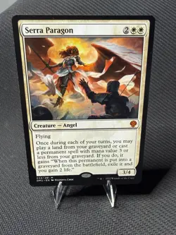Serra Paragon – DMU #32 Promo – MTG Dominaria United – Mythic Angel - Image 1