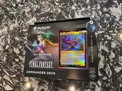 MtG Final Fantasy VI Commander Deck Revival Trance NEW/damaged Box - Image 1