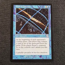 Magic: The Gathering Judgment Web of Inertia Uncommon 53 Near Mint - Image 1