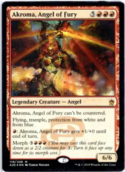 Akroma, Angel of Fury | Foil | A25 | 119 | NM | Terese Nielsen - Image 1