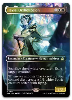 Teysa, Orzhov Scion (Anime Borderless) #441 (Foil) NM Ravnica Remastered - Image 1