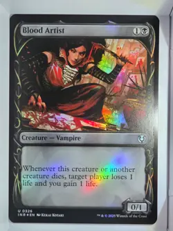 Blood Artist (Showcase & Foil) - U326 - MTG - Innistrad Remastered (INR) - Image 1
