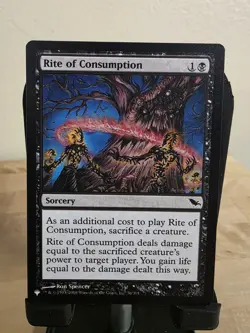 Rite of Consumption The List Regular Common #76 NM MTG - Image 1