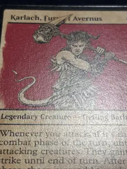 Karlach, Fury Of Avernus 400 Battle for Baldur's Gate CLB Mythic MTG 2022 - Image 2