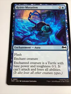 Magic The Gathering:Teenage Mutant Ninja Turtles:Retro-Mutation: C 0051 - Image 5