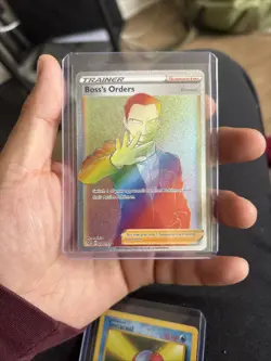 Pokemon Rebel Clash Boss’s Orders Rainbow Super Rare 200/192 NM - Image 1