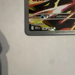 Pokemon Ethan's Typhlosion 190/182 Destined Rivals Full Art Holo 170 HP Rare - Image 3