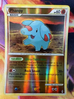 Phanpy 66/95 NM Common Reverse Holo Call of Legends 2011 Pokemon TCG - Image 1