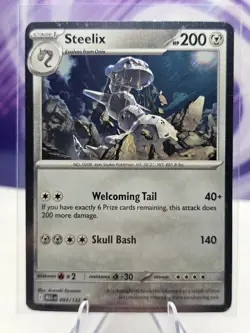 Steelix 093/132 Cosmos Holo Promo Perfect Order Blister NM - Image 1