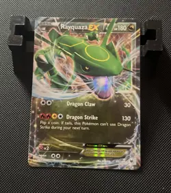 Pokemon Rayquaza EX 60/108 Roaring Skies Half Art Ultra Rare 2015 - LP - Image 1