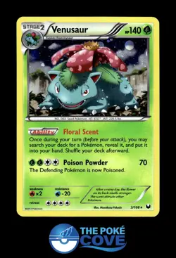Venusaur 3/108 | Dark Explorers Holo | Pokemon Rare Holo | LP - Image 1