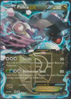 Palkia EX | 66/101 | Pokemon Plasma Blast Holo | LP - Image 1