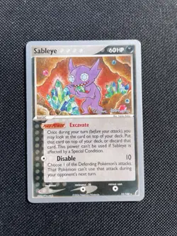 Pokemon - Sableye 10/100 - 2008 World Championships - RARE - VLP - Image 1