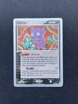 Pokemon - Sableye 10/100 - 2008 World Championships - RARE - VLP - Image 3