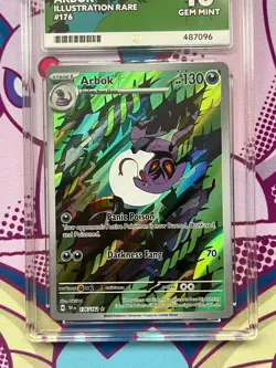 Pokemon TCG - Arbok 176/162 - Temporal Forces IR - Graded - ACE 10 - Image 3