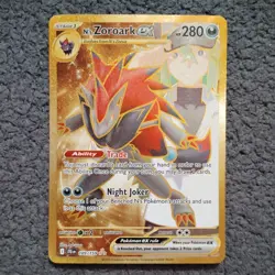 N's Zoroark EX 189/159 Hyper Rare Pokemon Journey Together NM - Image 1