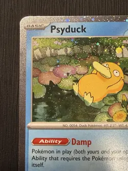 Psyduck - 007 ME: Mega Evolution Promo Cosmos Holo NM Pokemon TCG - Image 2