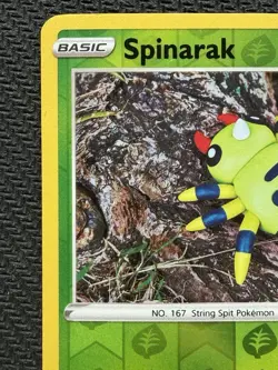 Spinarak (Peelable Ditto) UNPEELED 006/078 Pokemon GO Reverse Holo NM - Image 3