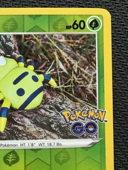 Spinarak (Peelable Ditto) UNPEELED 006/078 Pokemon GO Reverse Holo NM - Image 4