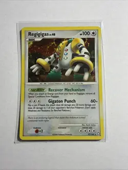 Regigigas 37/146 Holo Rare | MP | Legends Awakened | Pokemon TCG - VINTAGE 2008 - Image 1