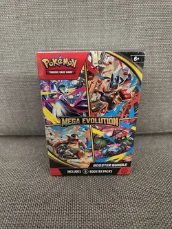 Pokemon TCG Mega Evolution Booster Bundle Sealed Box (Small Tear) - Image 1